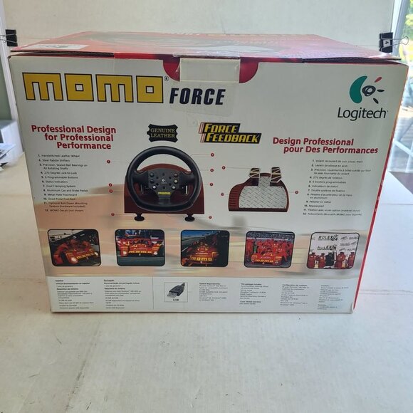 Logitech Momo Force PC Racing Wheel (New) - Picture 4 of 5
